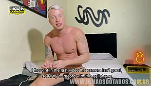 Driving behind blonde's big cock fuck in car.