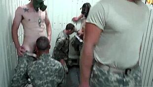 photo of emo green teen boy first time at glory hole day