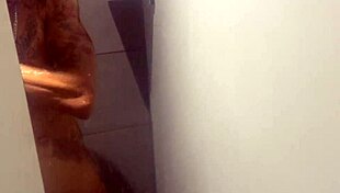 WATCH THIS GAY STALLION POUND MY MOUTH IN THE GYM SHOWER! CUM EVERYWHERE ON MY BIG COCK.