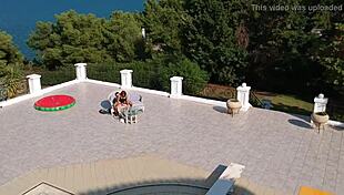 Sugarbabestv Greek MILF Busted Masturbating Monster Cock Orgasm