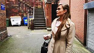 honour hypnotized to flash tits in public outdoor trick