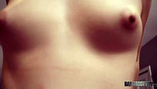 Man, Cadey Mercury was stunned when dad spilled inside her tight 18+ hole.