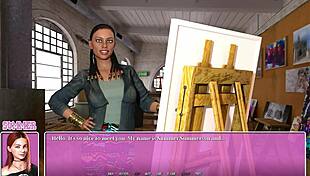 hot ebony teacher in sexy outfit