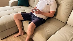 stepmom and stepson masturbate together then fuck bent over