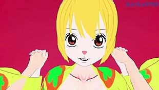 Perona and Carrot share intense sex in this One Piece POV hentai.
