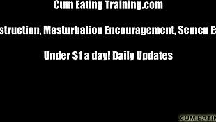 Jerk Out A Big Load And Eat It For Me Cei