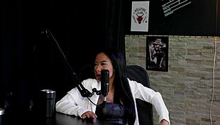 paulistinha sheer red reveals desire for transsexual dick thinking of pussy!