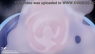 Cartoon furry gay airlock scene with cum and intense actions.