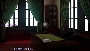 Maid-san in boin game Mikage scene gets fucked by monster cock in POV!