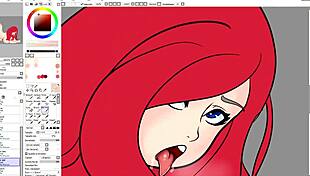 Speed Drawing Miss Fortune Hentai from League of Legends 😍