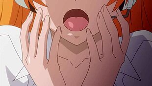 Hey, that cute hentai girl is really enjoying some uncensored sex in this anime cartoon.