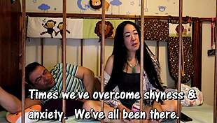 Behind the scenes, overcoming ABDL shyness through confidence-building activities and supportive guidance.