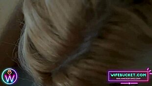 Wifebucket's Homemade Cock Massage Turns Intense