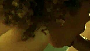 seth gamble licks cecilia lion's pussy on the table and fucks her hard till both cum.