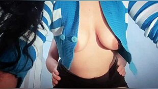 SUPPORT HER AMATEUR TEEN CASTING! MAKE VAGINAL CREAMPIE WITH REAL MILK!