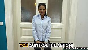 hey, coco demal and blonde pov fucking with glasses and blowjob!