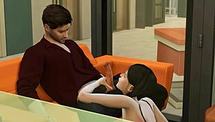 The CEO Feels Overwhelmed By Desire In The Office