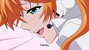 Hey, that cute hentai girl is really enjoying some uncensored sex in this anime cartoon.