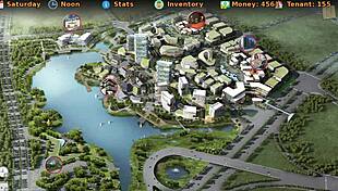 Katia looks hot doing her stretches in the big city.