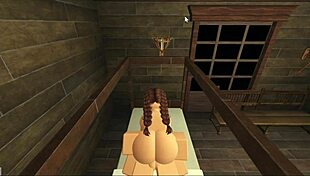 This POV sex video features intense doggystyle and cowgirl riding