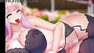 I adore this cute crush in bdsm hentai.