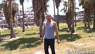 He Says, 'Watch This Hunk Sucking Cock to Intense Orgasm'