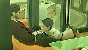 The CEO Feels Overwhelmed By Desire In The Office