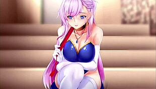 I adore this cute crush in bdsm hentai.