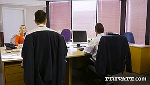 British Babe Sienna Day Fucks Her Boss!