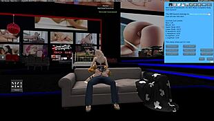 Amazing girl turns second life x-rated