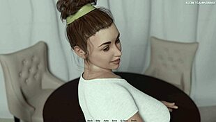 stepmom blows pervert in bed for heart problems part 02 - 3d hentai game 😏