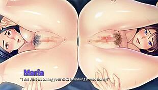 Notorious neighbor unleashes intense cum for wives in hentai sex