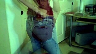 naughty girl tapes herself in homemade sex tape with teasing and natural tits