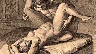 hey, look at this vintage erotic illustration from old-school hentai! 😍