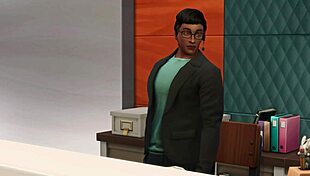 The CEO Feels Overwhelmed By Desire In The Office