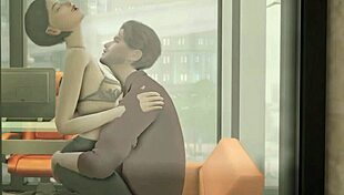 The CEO Feels Overwhelmed By Desire In The Office