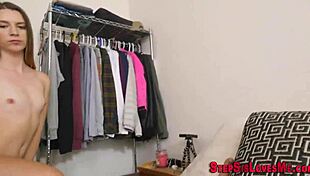 hey, watch this stepsister gobbling big black dick in pov