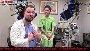 sandra chappelle sucks police officer's big cock again