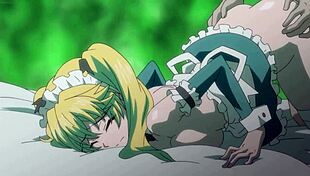 Hey, that cute hentai girl is really enjoying some uncensored sex in this anime cartoon.