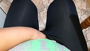 Watching wife's lesbian sex makes me jerk off