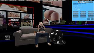 Amazing girl turns second life x-rated