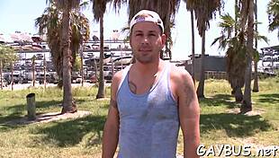 He Says, 'Watch This Hunk Sucking Cock to Intense Orgasm'