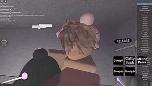 once upon a time, roblox turned into wild porn action