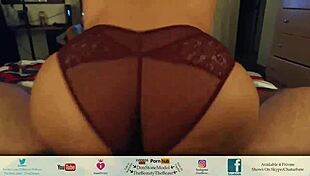 Big booty Latina riding his hairy dick POV, what a time! 😍