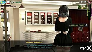 I feel excited touching that sexy ass in the hall during fashion business.