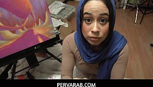 PervArab - Innocent Hot Hijab Stepsister Dania Vegax Seduces with Pussy