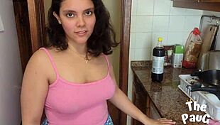 Sexy neighbor exclaims, 'I have something to prove with this big cock!'