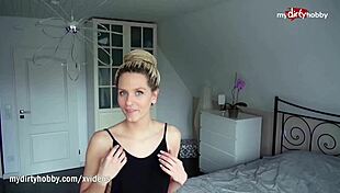 A compilation of athletic blonde’s sexual escapades