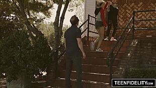 hey, tiny hime marie gets creampied hard by master in bdsm session 😈