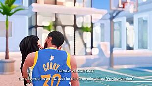 courtside passion - 3d hentai - preview version